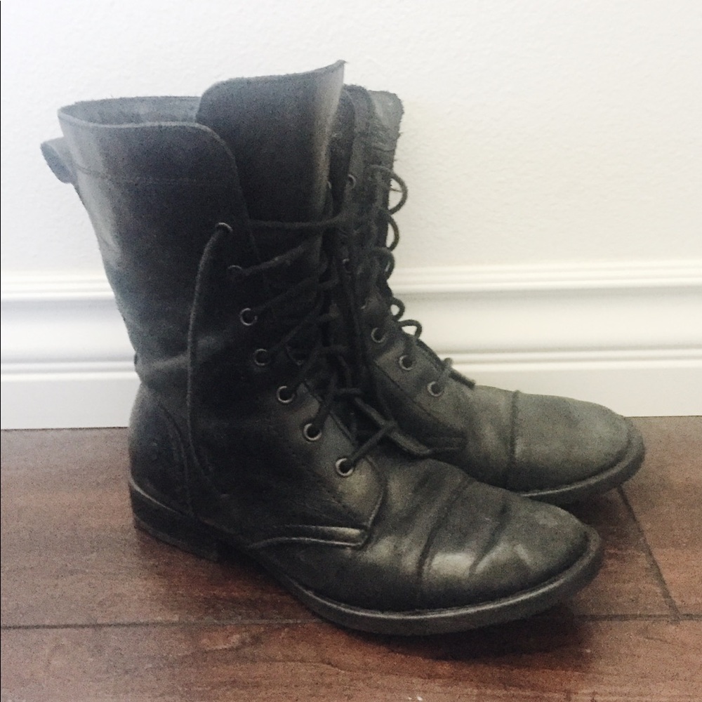 BORN Leather Boots